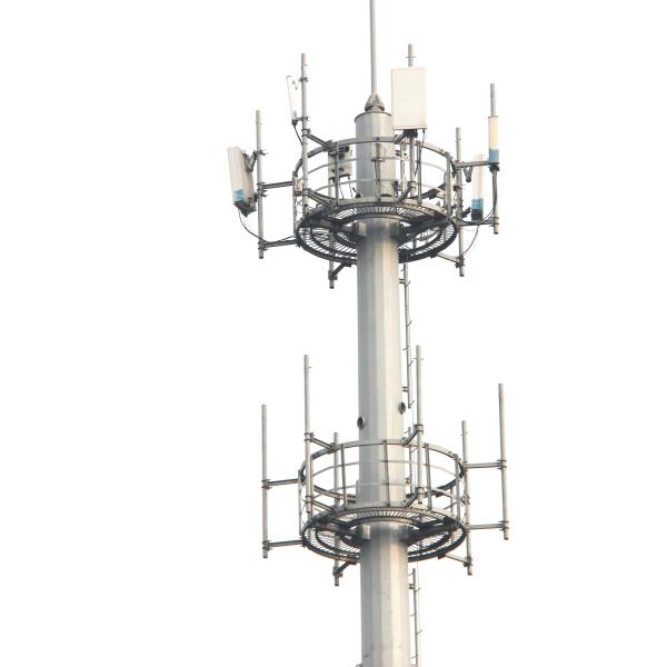 Q460 Monopole Telecommunications Tower Heavy Duty Q235b Antenna Monopole