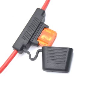 Slow Break Fuse Holder Wiring 24V Waterproof With Lead Custom