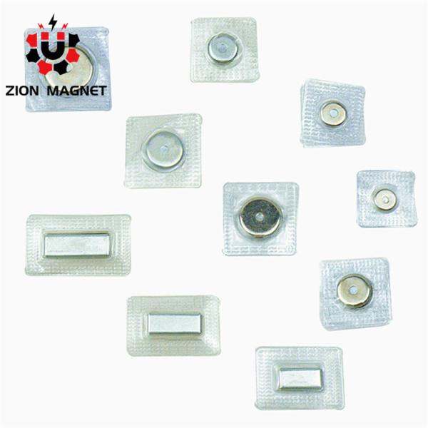 PVC Hidden Magnetic Snap Button with Rare Earth Magnet and Permanent Grade
