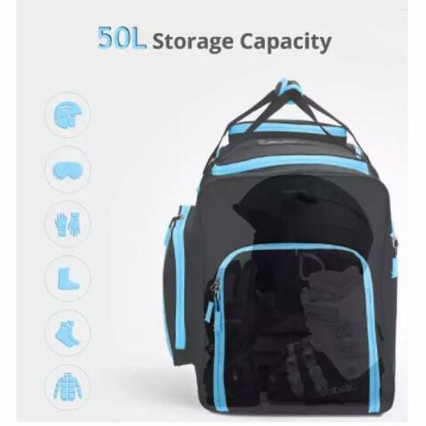 Sacos de viagem para esportes ao ar livre, esqui, snowboard e mochila com alças ocultas