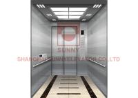 Elevador de la cama de hospital de la carga 1600kg 2.5m/S de la puerta lateral con el dispositivo de la desaceleración