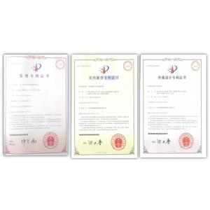 Guangzhou Yu 'an Mechanical Equipment Co., Ltd. Certificações