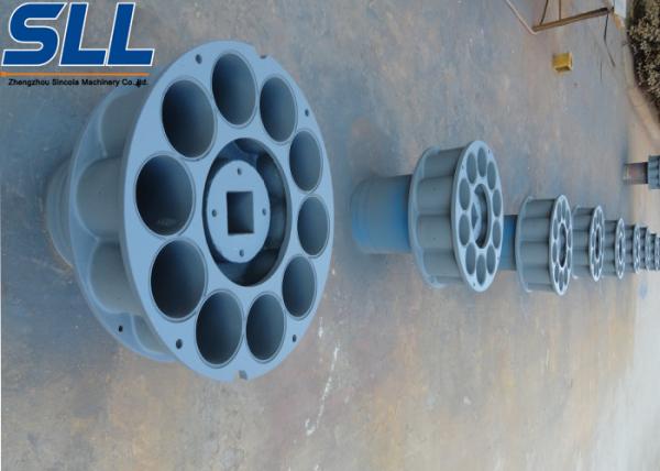 Concrete spraying equipment parts rubber chamber protection the machine
