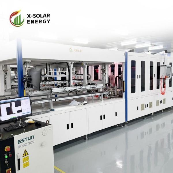 Auto Infrared Solar Panel Welding Machine Flexible Solar Module Production Line