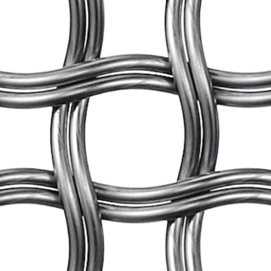 High Strength Steel Pre Crimped Mesh Woven Wire 3mm Thick