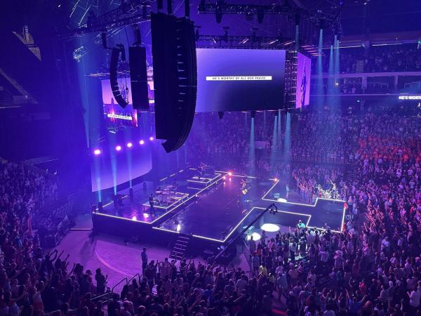 110V 800W Concert Led Screen Rental For Outdoor Advertising & Live Events