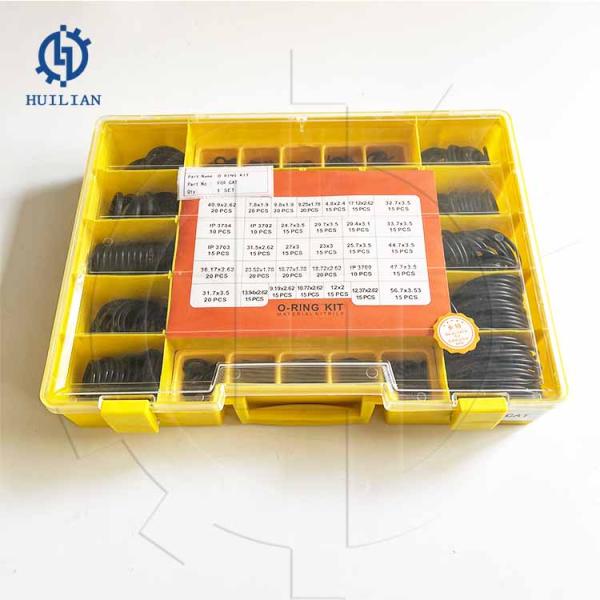 Коробка резинового кольца набора колцеобразного уплотнения экскаватора набора колцеобразного уплотнения DINGLI ГИГАНТСКАЯ для гусеницы