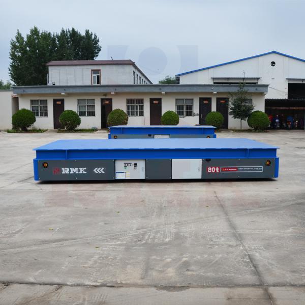 Differential Steering Remote Trolley Transfer 20T Steel Cart Transfer