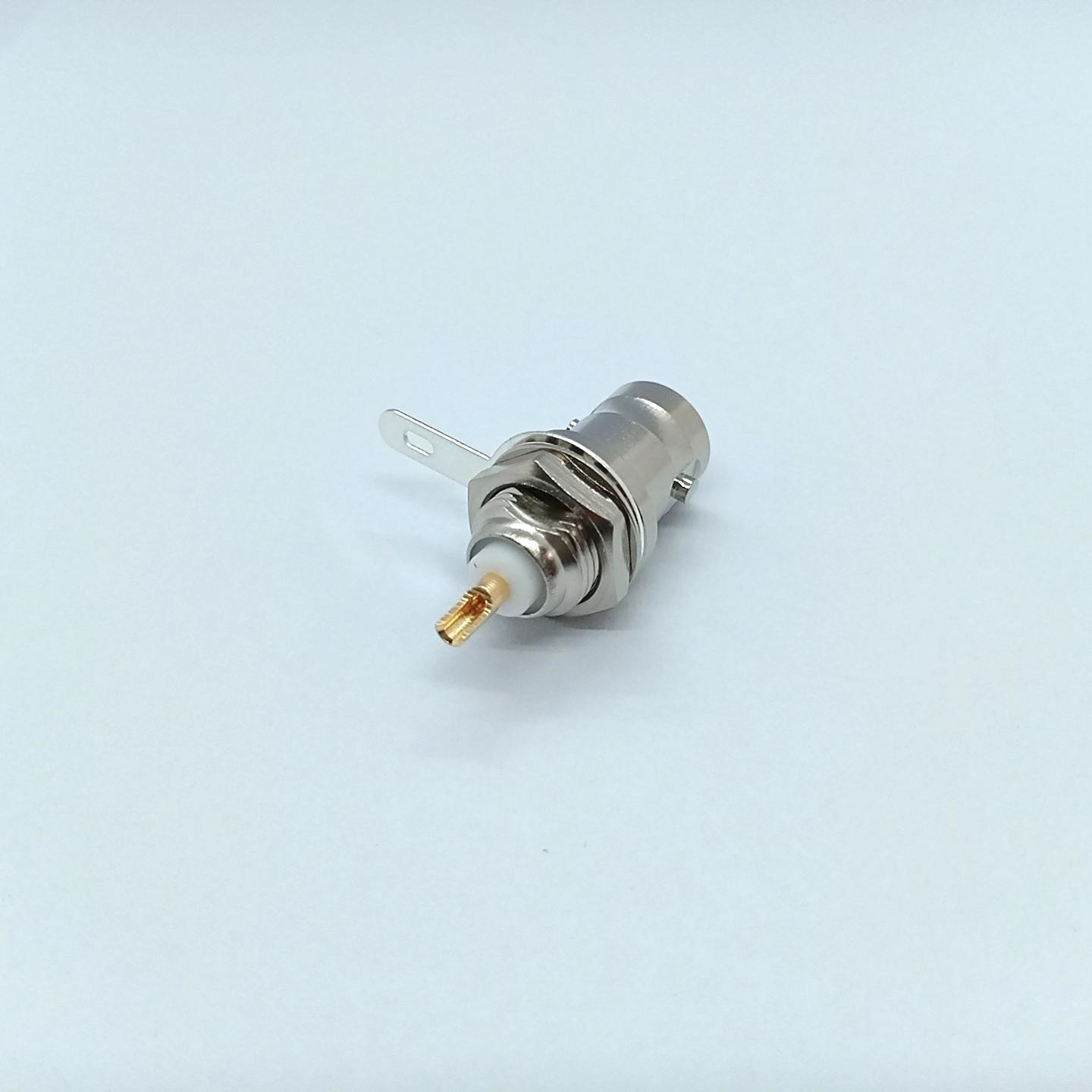 RF Connector BNC Female Bulkhead Connector BNC-KY 50 Ohm Panel Mount Coaxial Connector