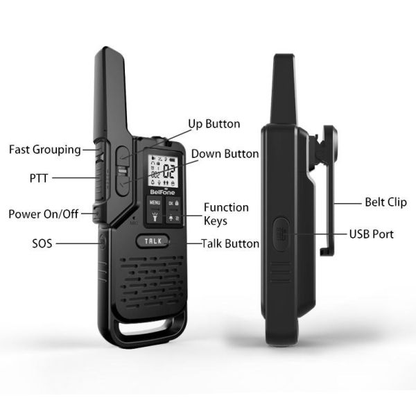 BF-OG200 License Free PMR446 Compact Walkie Talkie Two Way Radio