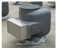 Capuz de ventilação marinha para tanques de lastro Modelo 533HFB-150A Cabeça de ventilação de ar marinho Corpo de ferro fundido com flutuador