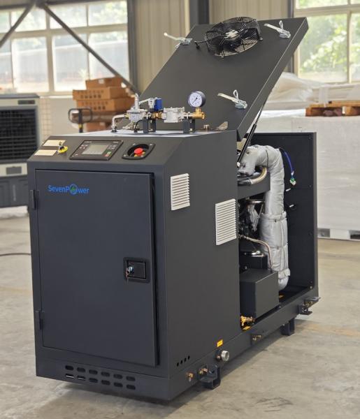 20kw 25kva Water-cooled Type Double Fuel Natural Gas LPG Energy Cogenerator System with Both Engine And Exhaust Heat Recovery
