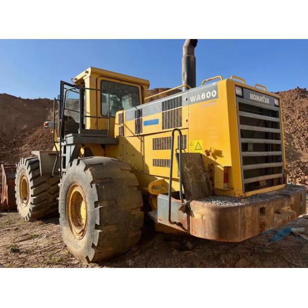 2019 Year Original Japan Komatsu Wa600 Wheel Loader Construction Equipment