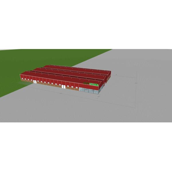 Здания мастерской удобрения склада стальной структуры стальные