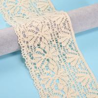Ruban de crochet coton dentelle décoration largeur 12 cm soluble dans l'eau