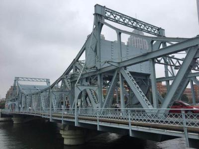 ISO 9001 Certified H Section Steel Structure Bridges Snow Resistant