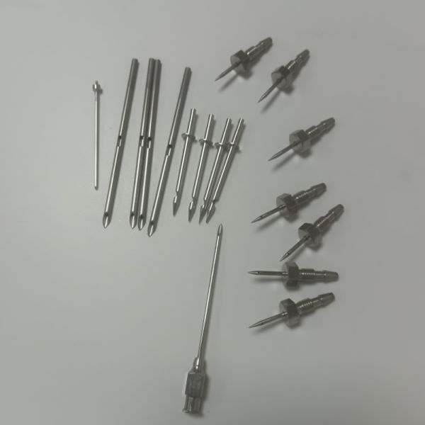 304 Stainless Steel Capillary Thread Side Hole Puncture Needle