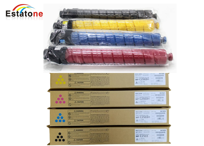 Reliable Ricoh MPC2011 compatible color CMYK toner cartridge for multi-function copiers