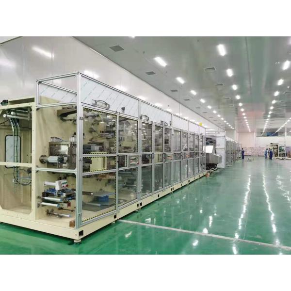 HAINA 300pcs/Min 800*650mm Disposable Diaper Production Machine