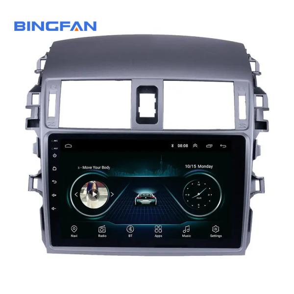 Android 9 1+16G 4 Core for Toyota Corolla 2007-2013 Car Audio MP5 Player with BT WIFI Mirror Link