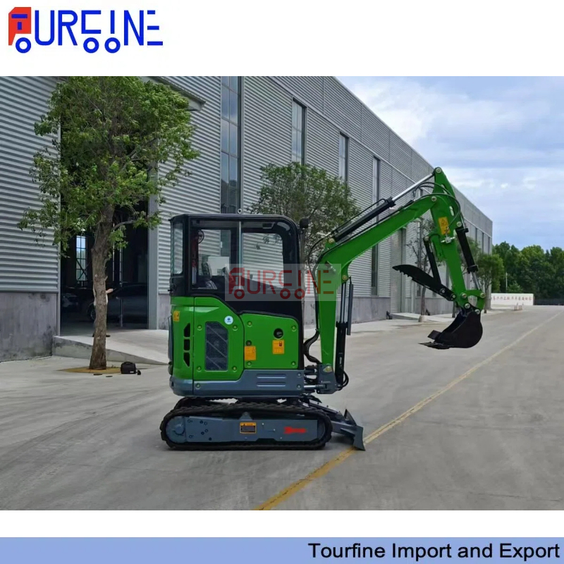 MIni Crawler Excavator 2 Ton 0.07 CBM Bucket Small Excavator For Farm Construction