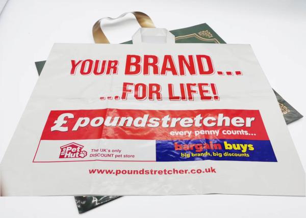 Heavy Duty Reusable Bags Made From Recycled Material Eco Friendly