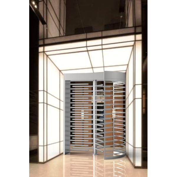 Automatic Full Height Security Turnstile Entrance Gates IP54 Protection Level