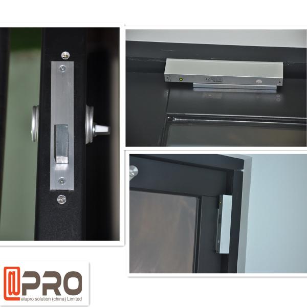 Water - Proof Aluminium Flush Casement Windows Powder Coating Thickness 1.0-2.0mm modern casement windows