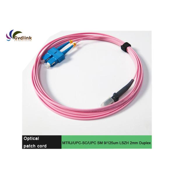 Гибкий провод MTRJ-SC SM 9/125um LSZH 2mm оптически