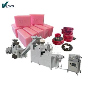 Automatic Bar Soap Production Line | High Performance Soap Extruder Machine for Laundry & Toilet Soap