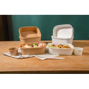 Bols alimentaires en papier à double paroi recyclables sans BPA pour emballage écologique