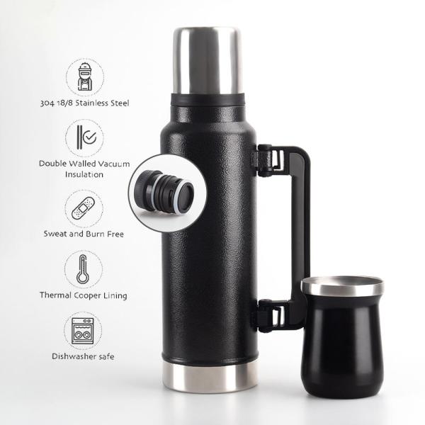 Large Capacity Best Insulated Stainless Steel Travel Kettle with Custom Indoor Design