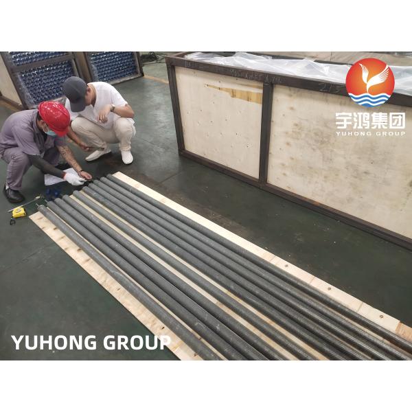 Нержавеющая сталь экструдированная трубка с крыльями SA249 TP304 сварная трубка с алюминиевыми крыльями