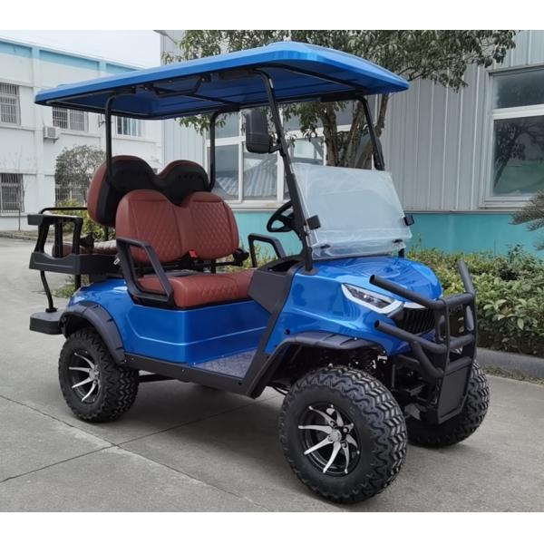 Электрические тележки для гольфа с бордюром Вес 570 кг Размер шины 12 дюймов или 14 дюймов 15 