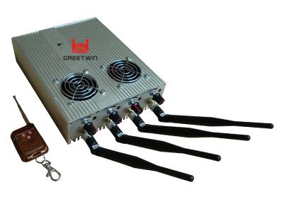 Construtor de controle remoto 4G do jammer do sinal do telefone celular com antenas de Omni