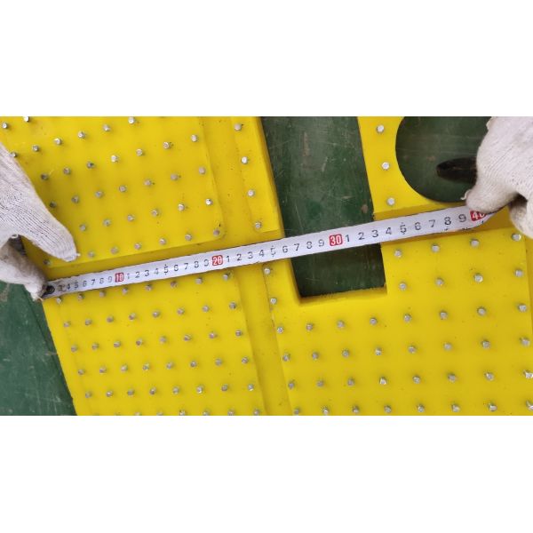 Superior Craftsmanship With Precise Manufacturing Polyurethane 30mm Thickness Rotary Table Anti Slip Mat