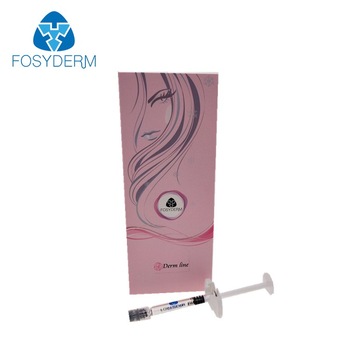 Línea atractiva transparente llenadores cutáneos de Derm del ácido hialurónico de los labios 1ml del labio del gel