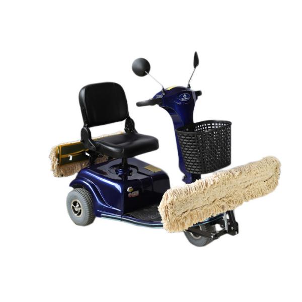 Double Pushing Driving Mop Floor Mopping Machine For Hospital , Simple Operation