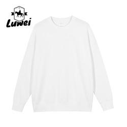 Crew Neck Organic Pure Felpa Uomo 350g Moletons Camisa De Entrenamiento 100%Cotton Sweatshirt Pullover Hoodie