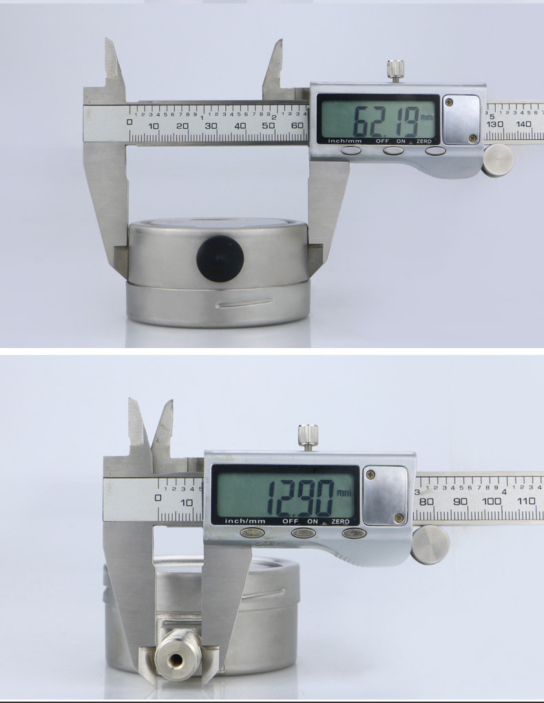 16bar 2.5-inch NPT1/4 Thread Connection 304ss Stainless Steel Pressure Gauges for Outlet