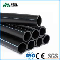 Tuyaux d'approvisionnement en eau en Hdpe noir 160 mm 6 pouces PE plastique DN 20