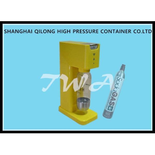 Semi Automatic Soda Water Maker Filling Machine , Stable Pressure