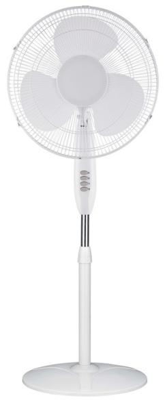 Air Cooling 3 Blade Electric Room Fans , 40cm 3 Speed Air Circulate Stand Up Fan
