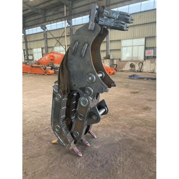 CE Antiwear Mechanical Grab For Excavator ,  Jcb Liebherr Scrap Metal Grab