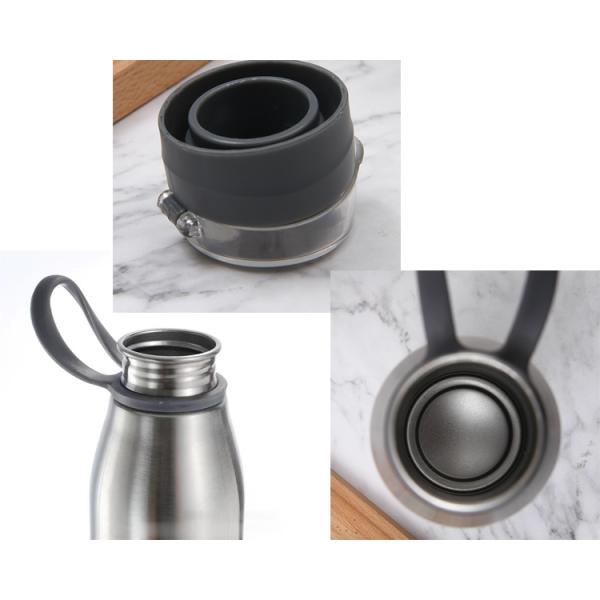 Silver High Quality Custom Logo Color Outdoor Sports Cycling Bike Drink Water Bottle