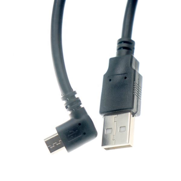 Left Right Up Down Angle 1M 2M 3M 5M Data Charging 90 Degree Micro to USB Cable