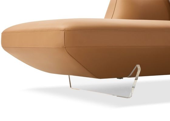 S3-Lounge Sofa with Aerospace-Inspired Design, 20 mm Acrylic Base, and Sleek Flowing Curves