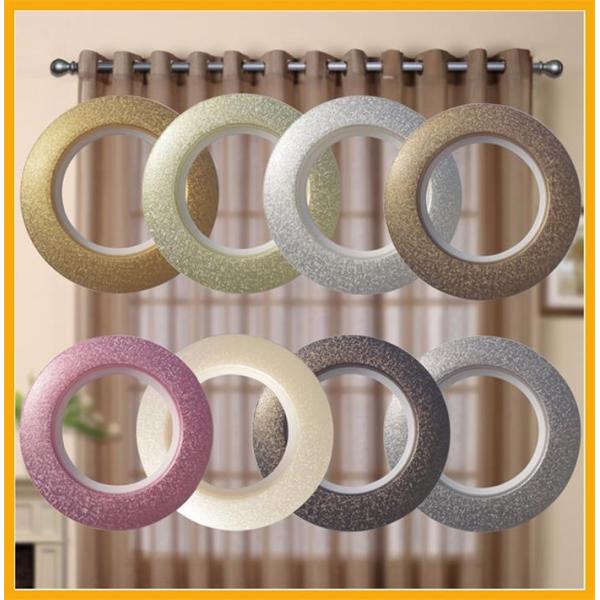 Fashion Prime ABS Plastic Custom Curtain Rings Circles Rod Accessories
