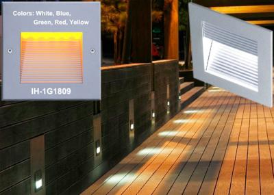 Luzes Recessed impermeáveis da parede do diodo emissor de luz IP65 com alojamento de alumínio de fundição