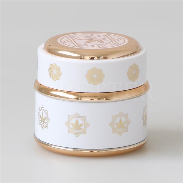 кожа опарника стены двойника 50ml пластиковая косметическая забеливая контейнер сливк